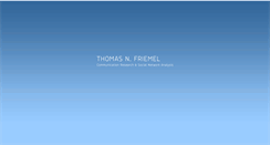 Desktop Screenshot of friemel.com